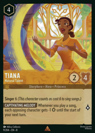 009/204 - Tiana – Natural Talent - Cold Foil - Reign of Jafar