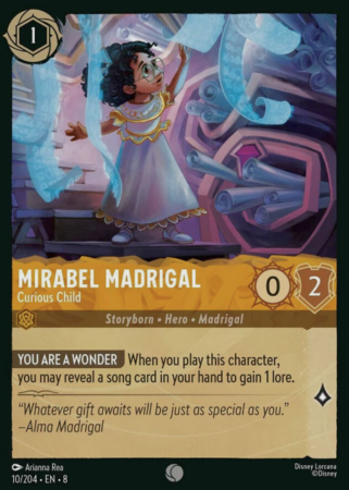 010/204 - Mirabel Madrigal – Curious Child - Cold Foil - Reign of Jafar