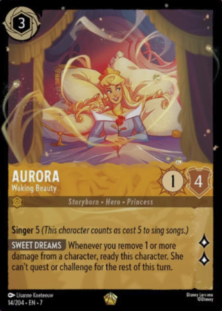 014/204 - Aurora - Waking Beauty - Cold Foil - Archazia's Island
