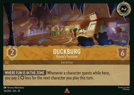 034/204 - Duckburg - Funso’s Funzone - Cold Foil - Whisper in the Wind
