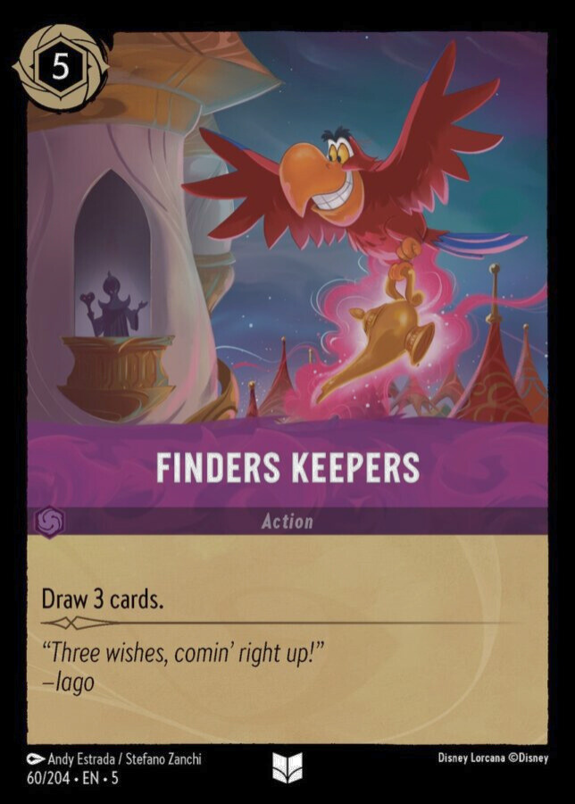 060/204 - Finder Keepers - Cold Foil - Shimmering Skies