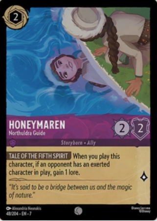 048/204 - Honeymaren - Northuldra Guide - Cold Foil - Archazia's Island