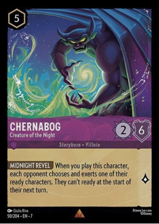 050/204 - Chernabog - Creature of the Night - Cold Foil - Archazia's Island