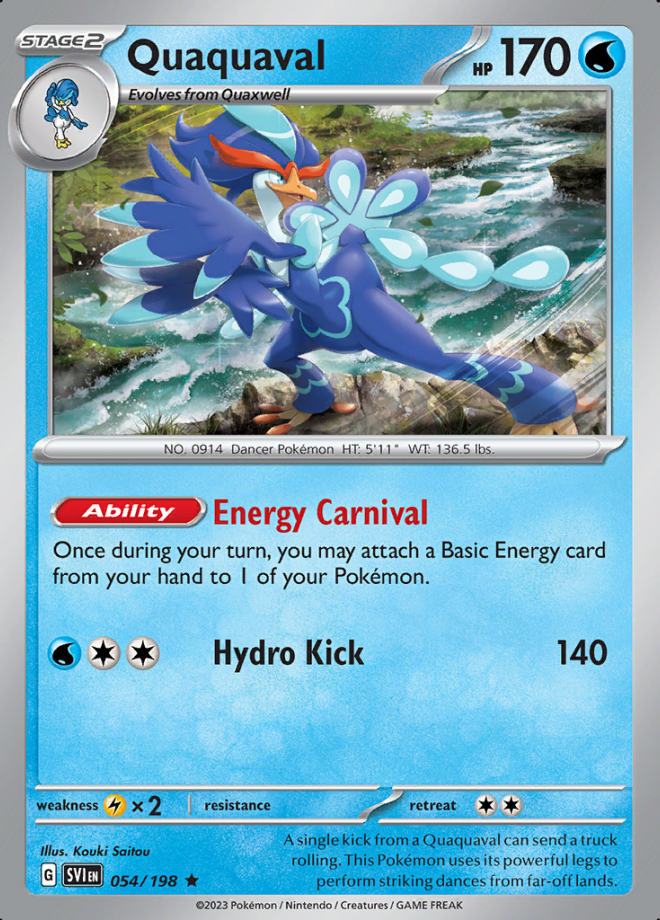 054/198 - Quaquaval - Non Holo - S&V Base