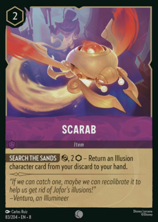 083/204 - Scarab - Cold Foil - Reign of Jafar