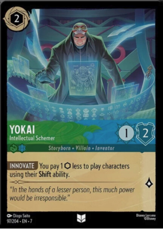 097/204 - Yokai - Intellectual Schemer - Cold Foil - Archazia's Island