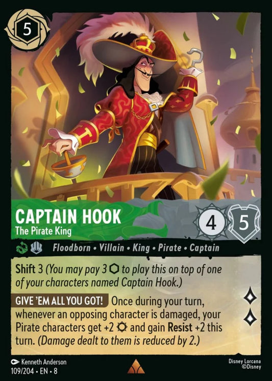 109/204 - Captain Hook – The Pirate King - Reign of Jafar