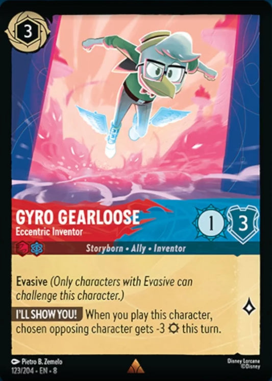 123/204 - Gyro Gearloose – Eccentric Inventor - Reign of Jafar