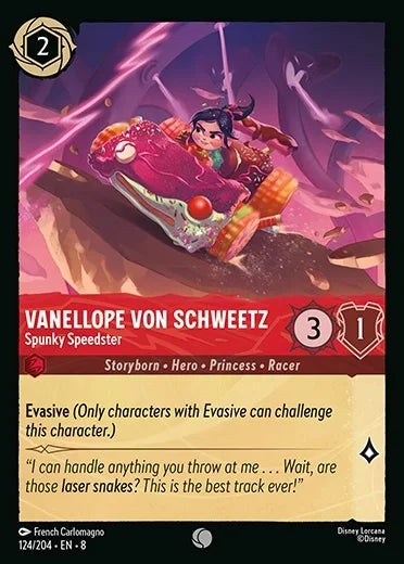 124/204 - Vanellope Von Schweetz – Spunky Speedster - Reign of Jafar