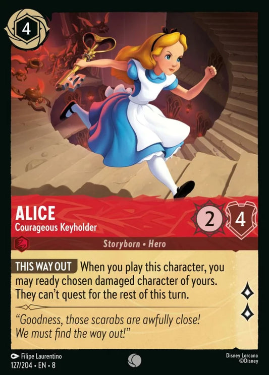 127/204 - Alice – Courageous Keyholder - Reign of Jafar