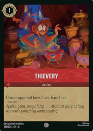 128/204 - Thievery - Cold Foil - Azurite Sea