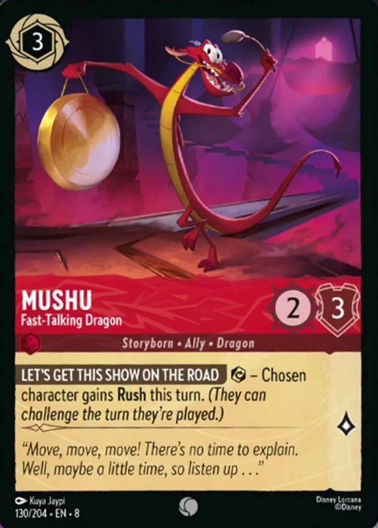 130/204 - Mushu – Fast-Talking Dragon - Reign of Jafar