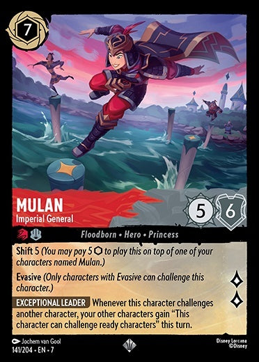 141/204 - Mulan - Imperial General - Archazia's Island