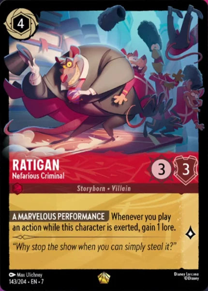 143/204 - Ratigan - Nefarious Criminal - Archazia's Island