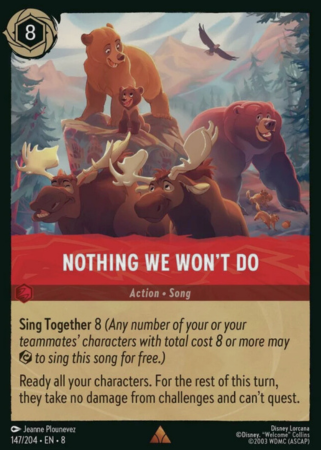 147/204 - Nothing We Won’t Do - Cold Foil - Reign of Jafar