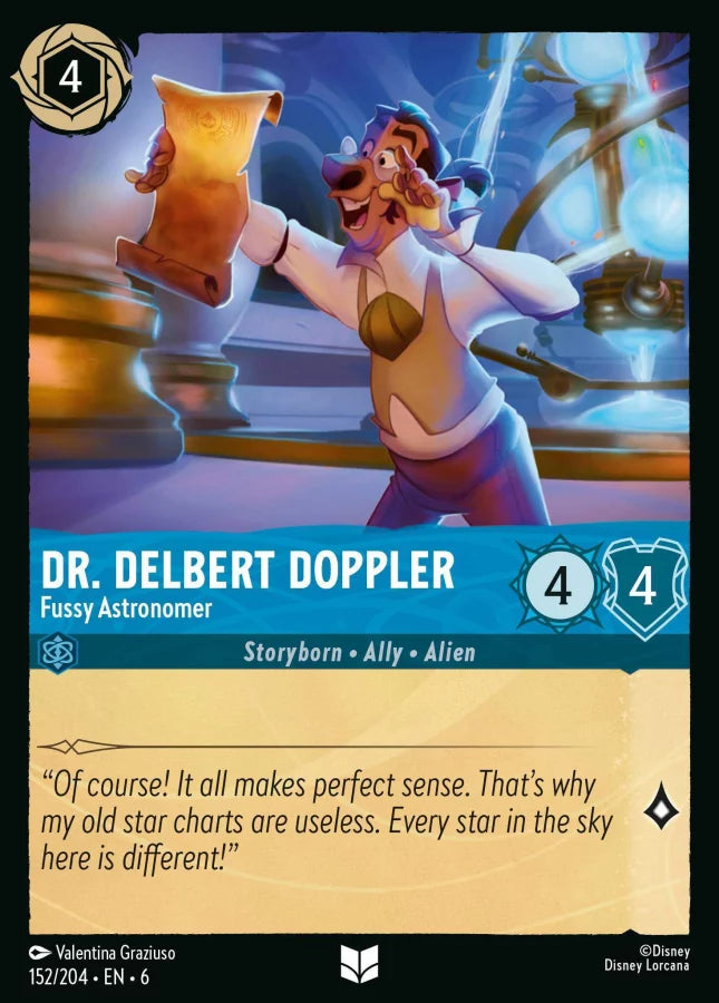 152/204 - Dr. Delber Doppler - Fussy Astronomer - Azurite Sea