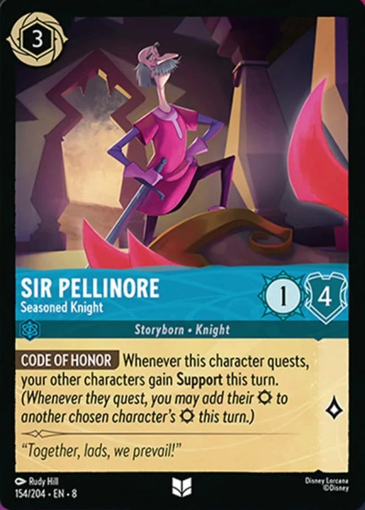 154/204 - Sir Pellinore – Seasoned Knight - Reign of Jafar