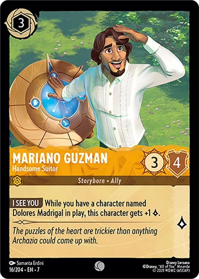 016/204 - Mariano Guzman - Handsome Suitor - Archazia's Island