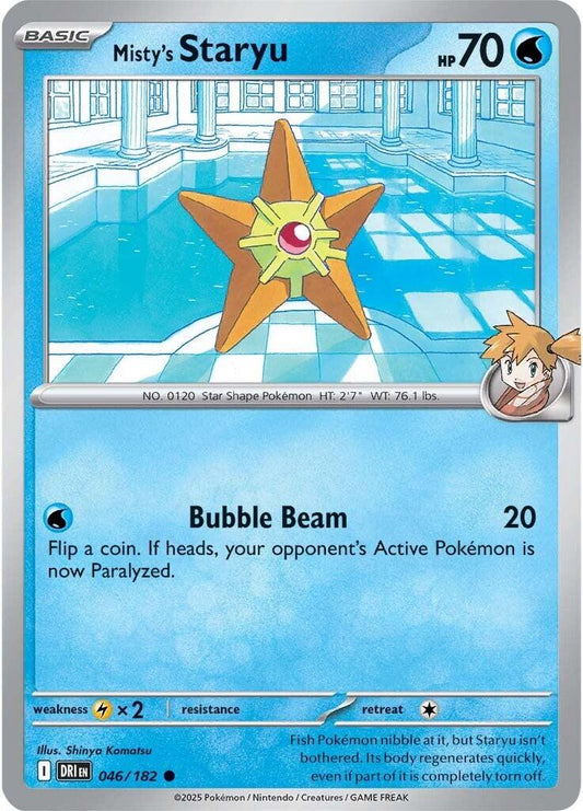 046/182 - Misty's Staryu - Destined Rivals