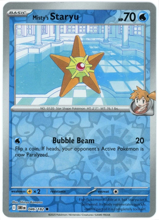 046/182 - Misty's Staryu RH - Destined Rivals