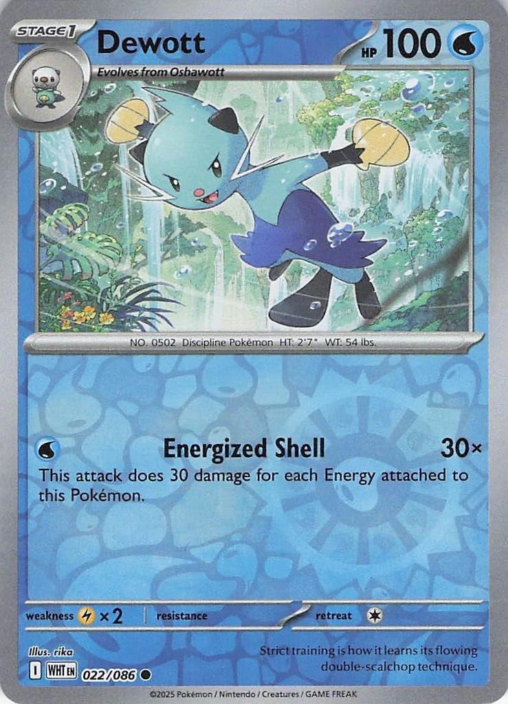022/086 - Dewott RH - White Flare
