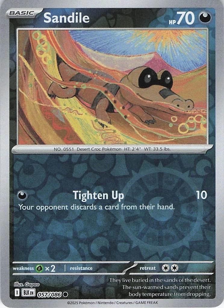 057/086 - Sandile RH - Black Bolt