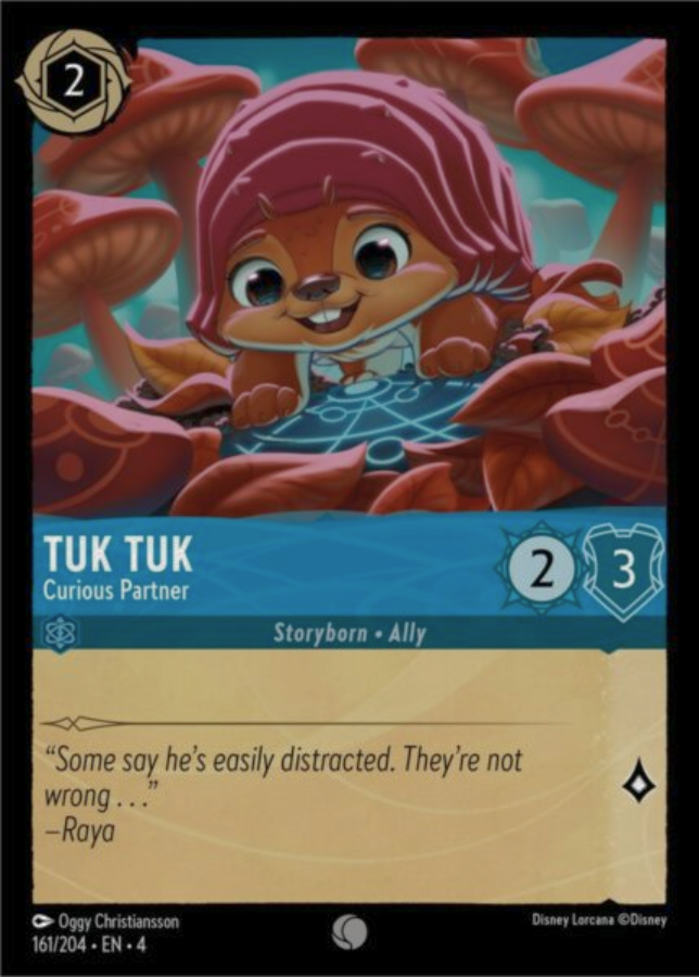 161/204 - Tuk Tuk - Curious Partner - Cold Foil - Ursula's Return
