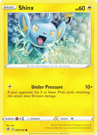 Pokemon TCG Single of 060/192 - Shinx