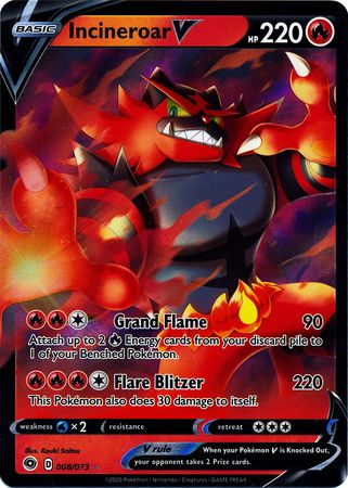 008/073 - Incineroar V - Champions Path