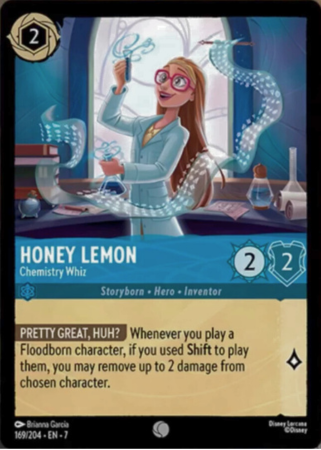 169/204 - Honey Lemon - Chemistry Wiz - Cold Foil - Archazia's Island