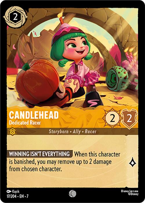 017/204 - Candlehead - Dedicated Racer - Archazia's Island