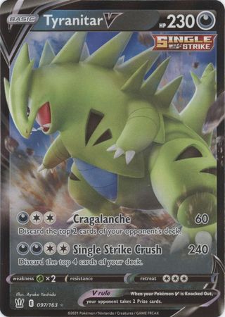 097/163 - Tyranitar V - Battle Styles