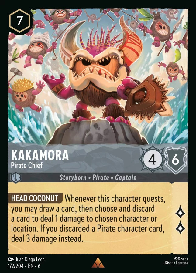 172/204 - Kakamora - Pirate Chief - Azurite Sea