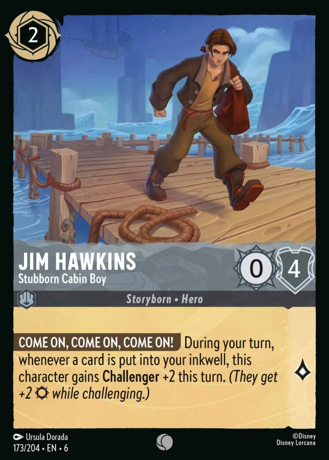 173/204 - Jim Hawkins - Stubborn Cabin Boy - Azurite Sea