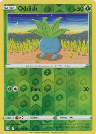 001/196 - Oddish RH - Lost Origin