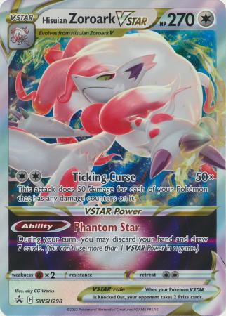 SWSH298 - Hisuian Zoroark VSTAR - Black Star Promo