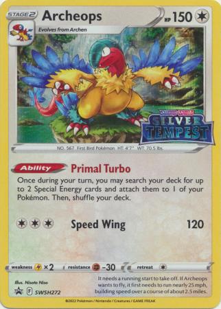 SWSH272 - Archeops - Black Star Promo