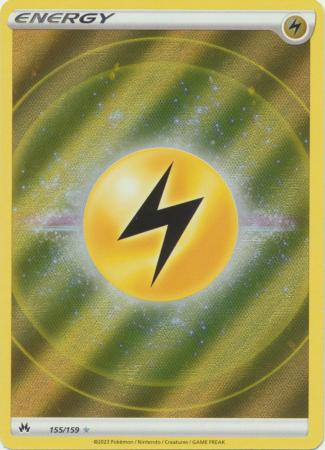 155/159 - Lightning Energy - Ultra Rare - Crown Zenith