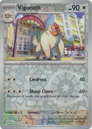 161/193 - Vigoroth RH - Paldea Evolved