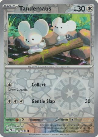 166/193 - Tandemaus RH - Paldea Evolved