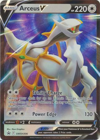 SWSH306 - Arceus V - Black Star Promo