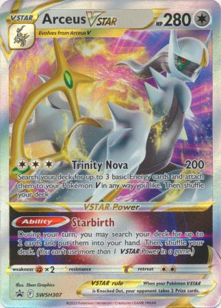 SWSH307 - Arceus VSTAR - Black Star Promo