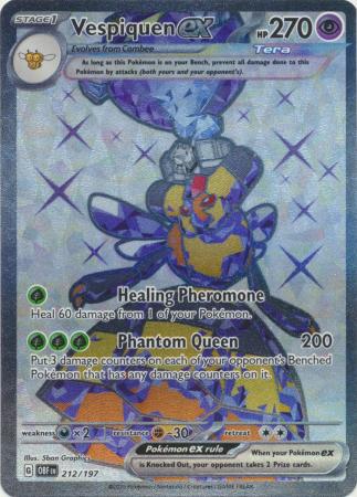 212/197 - Vespiquen ex - Obsidian Flames