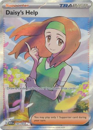 195/165 - Daisy's Help - Pokemon 151