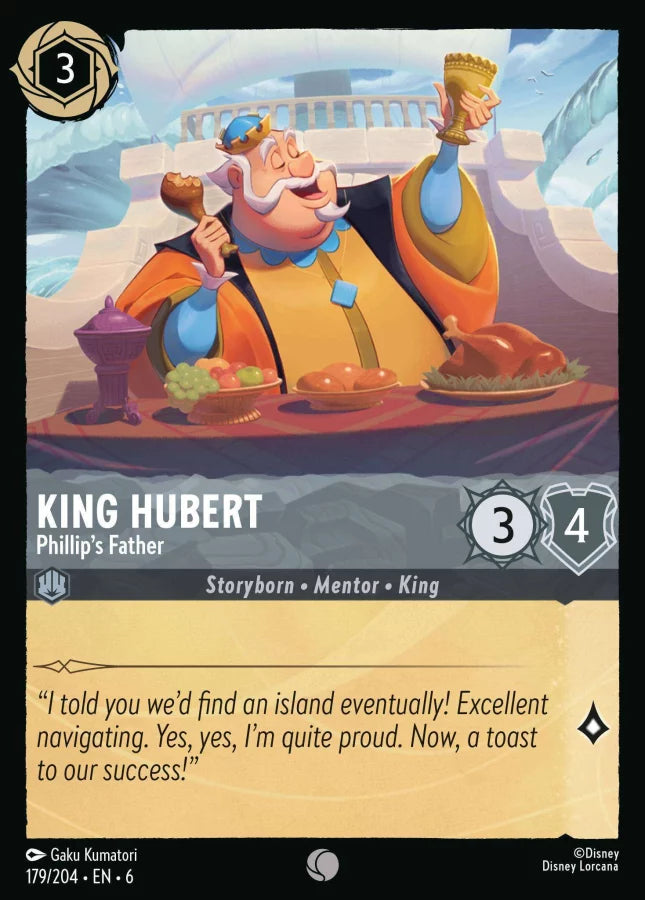 179/204 - King Hubert - Phillip’s Father - Azurite Sea