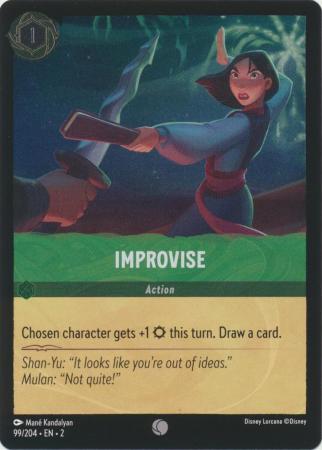 099/204 - Improvise - Cold Foil - Rise of the Floodborn