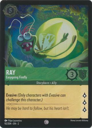092/204 - Ray - Easygoing Firefly - Cold Foil - Rise of the Floodborn