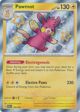 144/091 - Pawmot - Paldean Fates