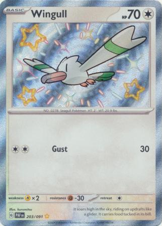203/091 - Wingull - Paldean Fates