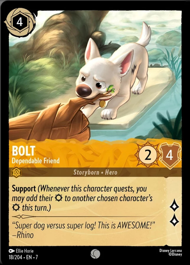 018/204 - Bolt - Dependable Friend - Archazia's Island